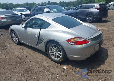 2007 Porsche Cayman from USA, damaged, VIN WP0AA298X7U761370